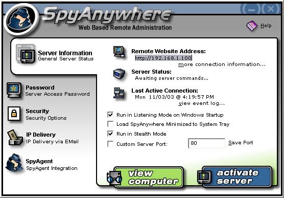 spyanywhere support